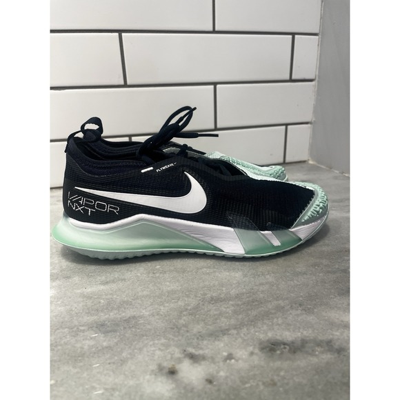 Nike React Vapor NXT HC Obsidian White Mint Shoes CV0742-410 Women Sz 8 - Picture 5 of 11